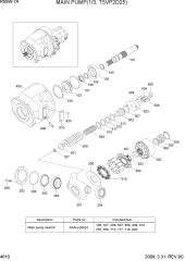 MAIN PUMP(1/3, T5VP2D25)