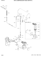 AIR COMPRESSOR ASSY(#1674-)