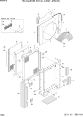 RADIATOR TOTAL ASSY(-#1725)