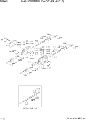MAIN CONTROL VALVE(4/4, #1318-)