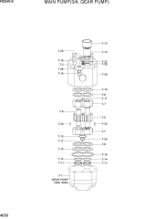 MAIN PUMP(3/4, GEAR PUMP)