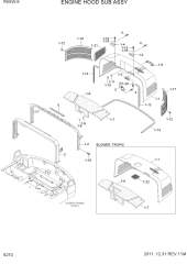 ENGINE HOOD SUB ASSY