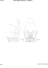 SEAT(MECHANICAL, FABRIC)