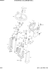 STEERING COLUMN(#1363-)
