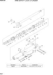 ARM SAFETY LOCK CYLINDER