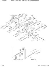 MAIN CONTROL VALVE(1/4, BOOM SWING)