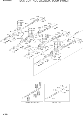 MAIN CONTROL VALVE(2/4, BOOM SWING)