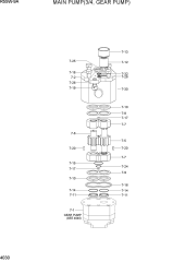 MAIN PUMP(3/4, GEAR PUMP)