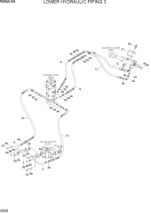 LOWER HYDRAULIC PIPING  3