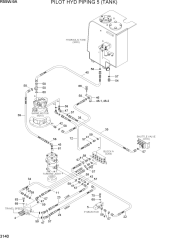 PILOT HYD PIPING 5 (TANK)