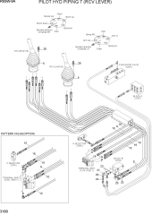 PILOT HYD PIPING 7 (RCV LEVER)