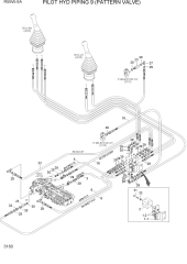 PILOT HYD PIPING 9 (PATTERN VALVE)