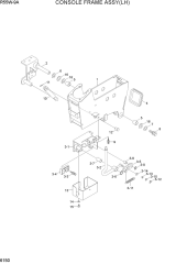 CONSOLE FRAME ASSY(LH)