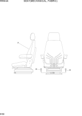 SEAT(MECHANICAL, FABRIC)