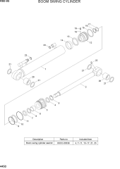 BOOM SWING CYLINDER