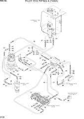 PILOT HYD PIPING 4 (TANK)