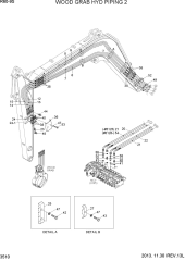 WOOD GRAB HYD PIPING 2