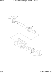 LOWER ROLLER(RUBBER TRACK)