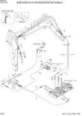 BREAKER HYD PIPING(PROPORTIONAL)