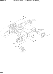 UNDERCARRIAGE (RUBBER TRACK)