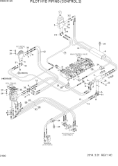 PILOT HYD PIPING (CONTROL 2)