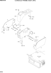 CONSOLE FRAME ASSY (RH)