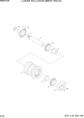 LOWER ROLLER(RUBBER TRACK)