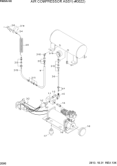 AIR COMPRESSOR ASSY(-#0022)