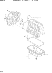 FLYWHEEL HOUSING & OIL SUMP