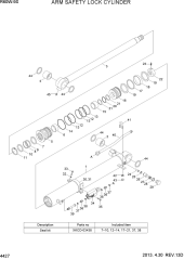 ARM SAFETY LOCK CYLINDER
