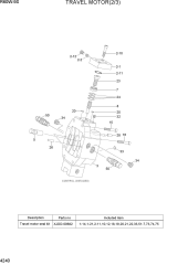 TRAVEL MOTOR(2/3)