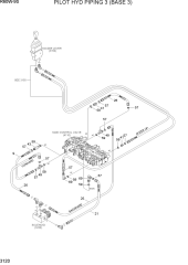 PILOT HYD PIPING 3 (BASE 3)