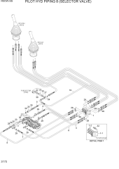 PILOT HYD PIPING 8 (SELECTOR VALVE)