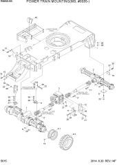 POWER TRAIN MOUNTING(MS, #0085-)
