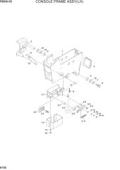CONSOLE FRAME ASSY(LH)