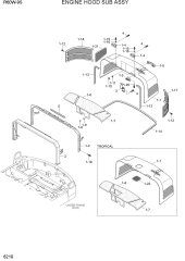 ENGINE HOOD SUB ASSY