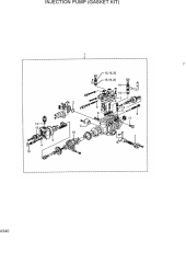 INJECTION PUMP(GASKET KIT)