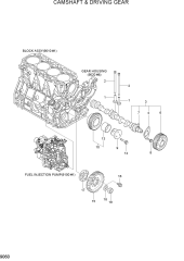 CAMSHAFT & DRIVING GEAR