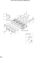 SUCTION & EXHAUST MAINFOLD