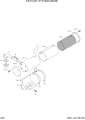 EXHAUST SYSTEM(-#0006)