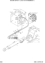 BOOM SAFETY LOCK SYSTEM(#0007-)