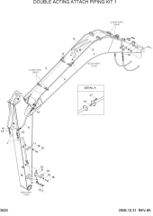DOUBLE ACTING ATTACH PIPING KIT