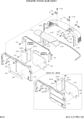 ENGINE HOOD SUB ASSY