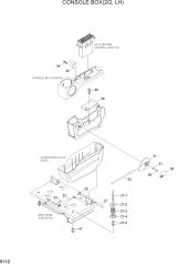 CONSOLE BOX(2/2, LH)