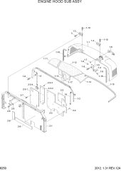 ENGINE HOOD SUB ASSY
