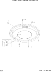 SWING RING GREASE LUB SYSTEM