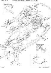 UPPER HYDRAULIC PIPING(ATTACH)