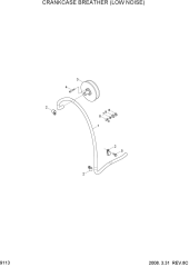 CRANKCASE BREATHER(LOW NOISE)