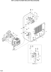 AIR CONDITIONER MOUNTING-ENGINE