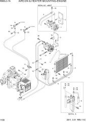 AIRCON & HEATER MOUNTING-ENGINE